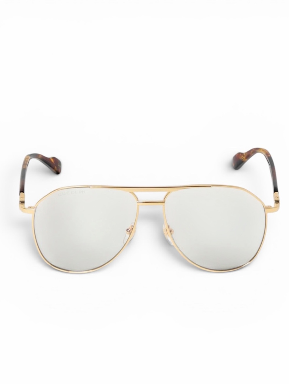 Gucci Gold Aviator Sunglasses Model GG1220s